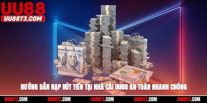 Hướng dẫn nạp rút tiền tại nhà cái UU88 an toàn nhanh chóng