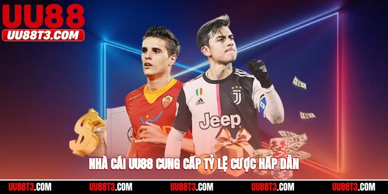 Nhà cái UU88 cung cấp tỷ lệ cược hấp dẫn