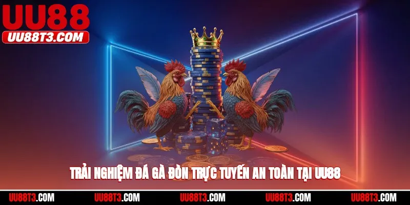 Trải nghiệm đá gà đòn trực tuyến an toàn tại UU88
